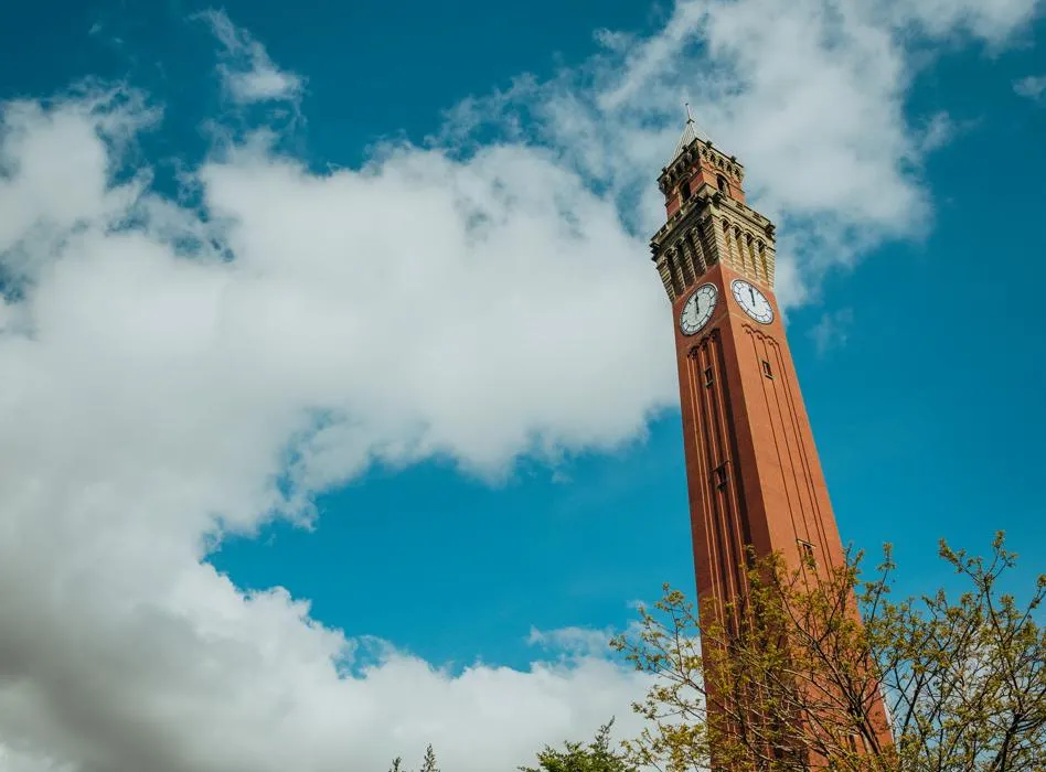 The Old Joe clock tower at the University of Birmingham